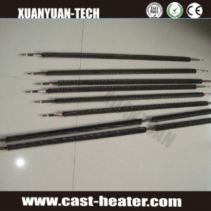 Straight Stainless Steel Air Fin Heater