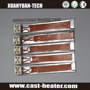 Stainess steel silicone rubber heaters strip