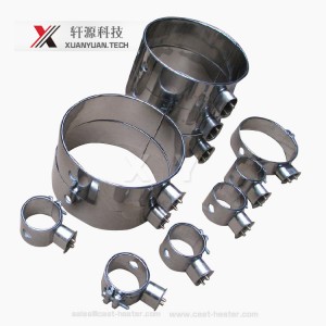 extruder stainless steel mica heater coil