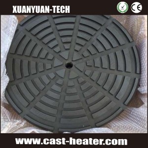 Teflon coating casting heating elements 