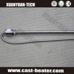 electric heating element with thermostat