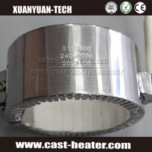 Ceramic ring heater with thermocouple
