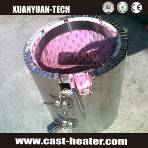 Extruder heater ceramic band heater