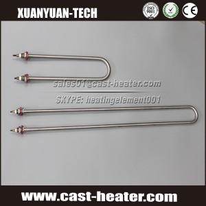 Industrial stainless steel electric tubular heater