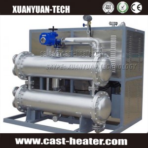 380V 25KW automatic horizontal thermal oil heater