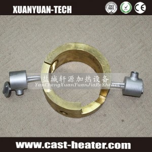 Industrial brass cast-in heaters with Junction Box