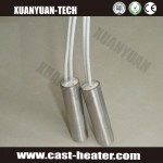 Inner lead wire cartridge heater 